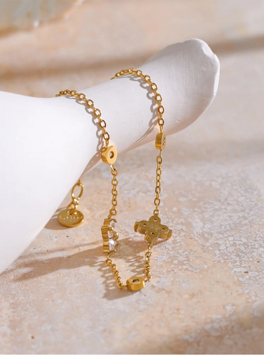 Flower Chain Bracelet