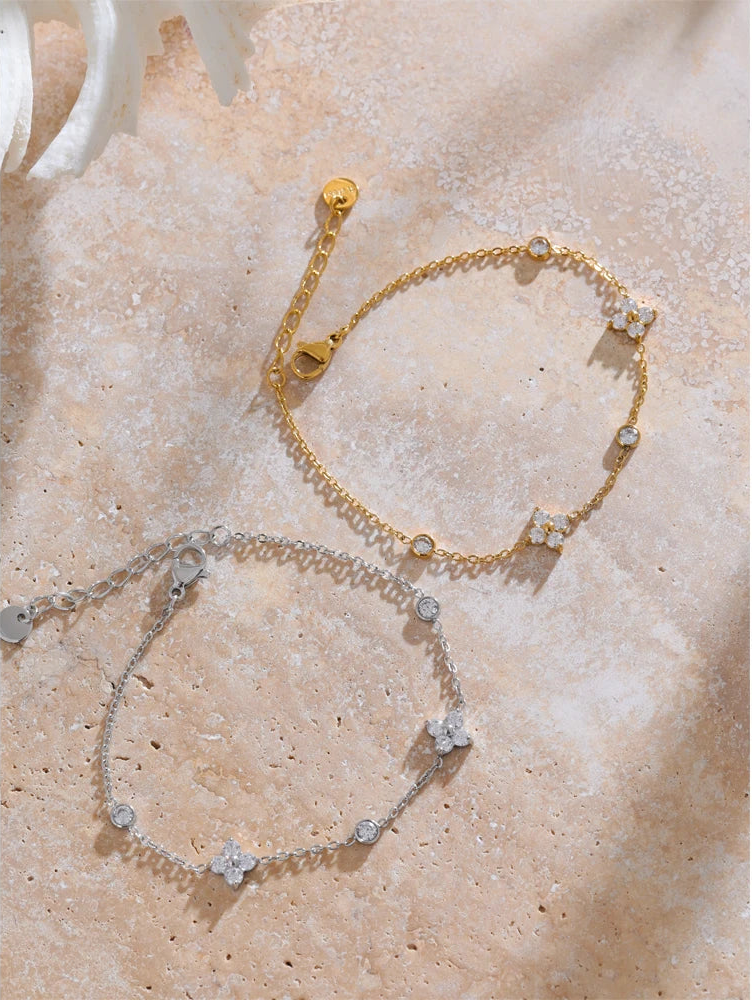 Flower Chain Bracelet