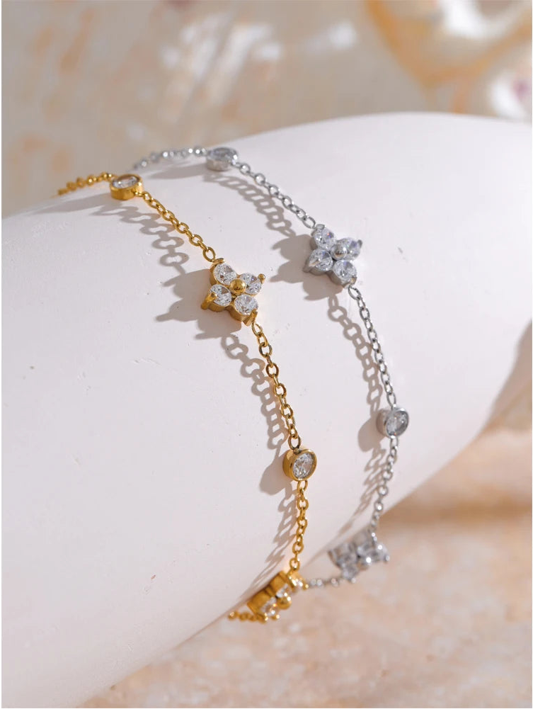 Flower Chain Bracelet