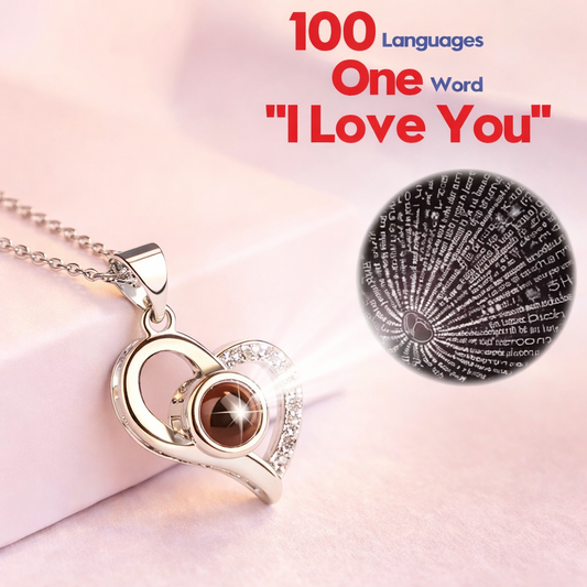 Heart-Shaped Necklace Gift – Optional Rose Box – Romantic Valentine’s Day, Anniversary, Birthday Gift for Girlfriend, Wife, or Mom