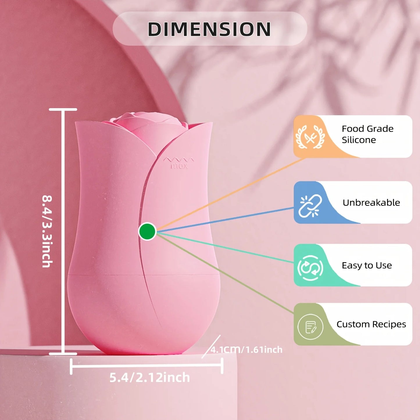 Rosé Petal Cooling Roller
